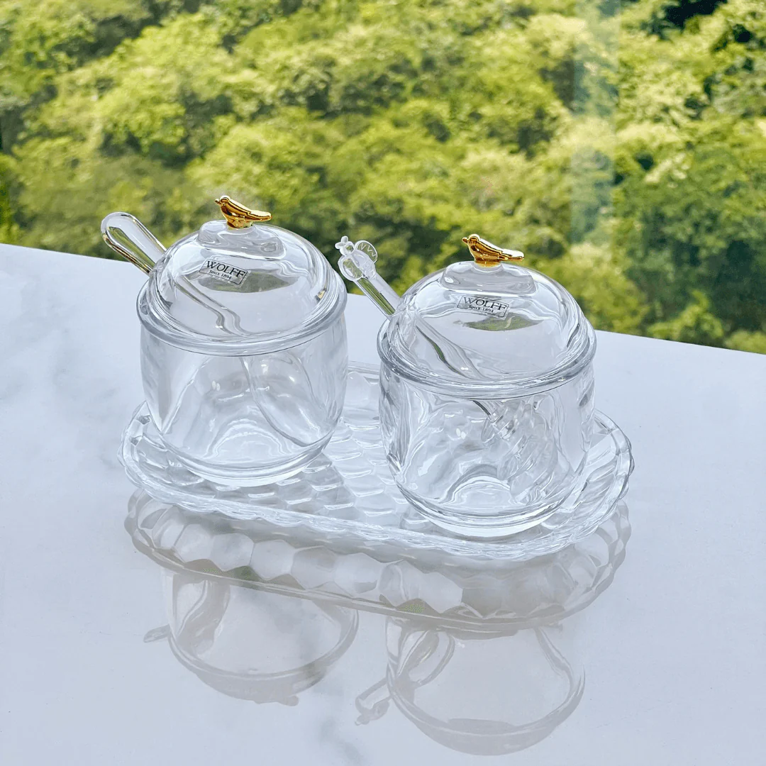 Meleira com Pegador e Tampa de Cristal Golden Bird 150ml - Image 10
