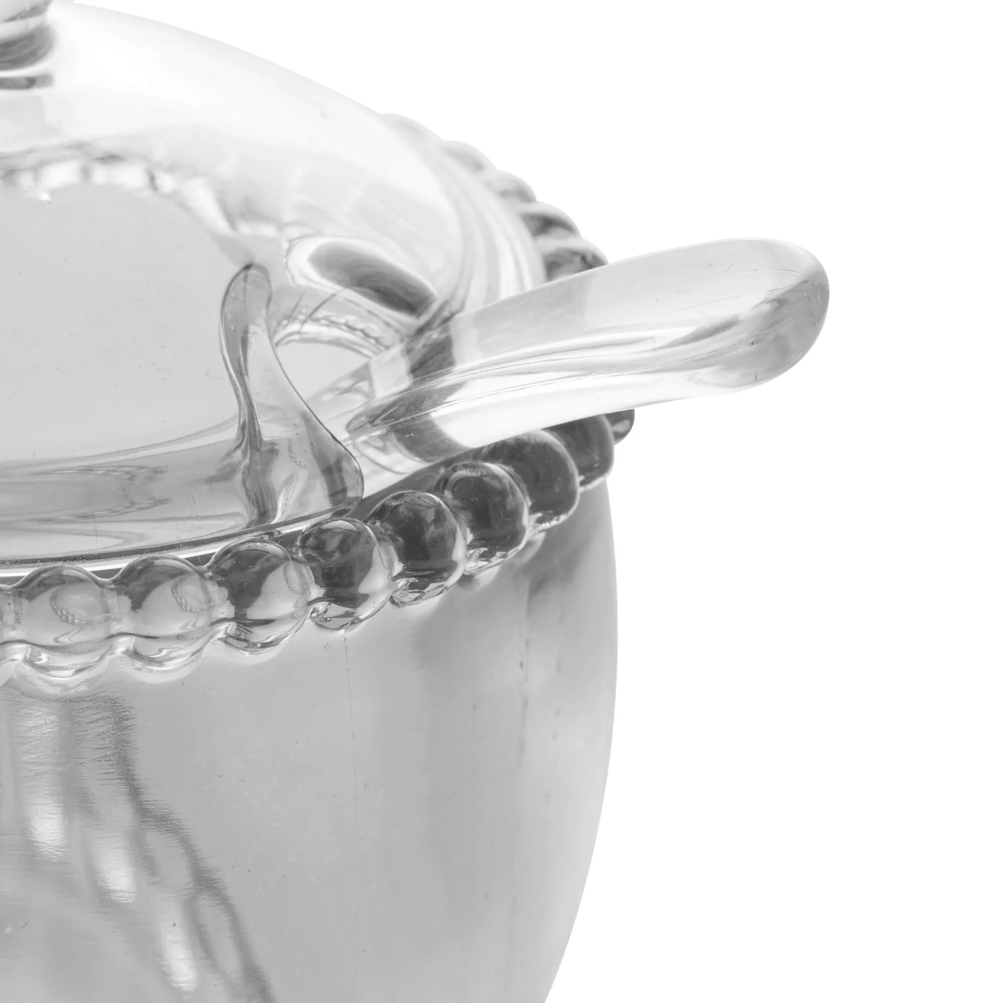 Açucareiro Cristal com Colher Bolinha Pearl - 10 cm - Image 15