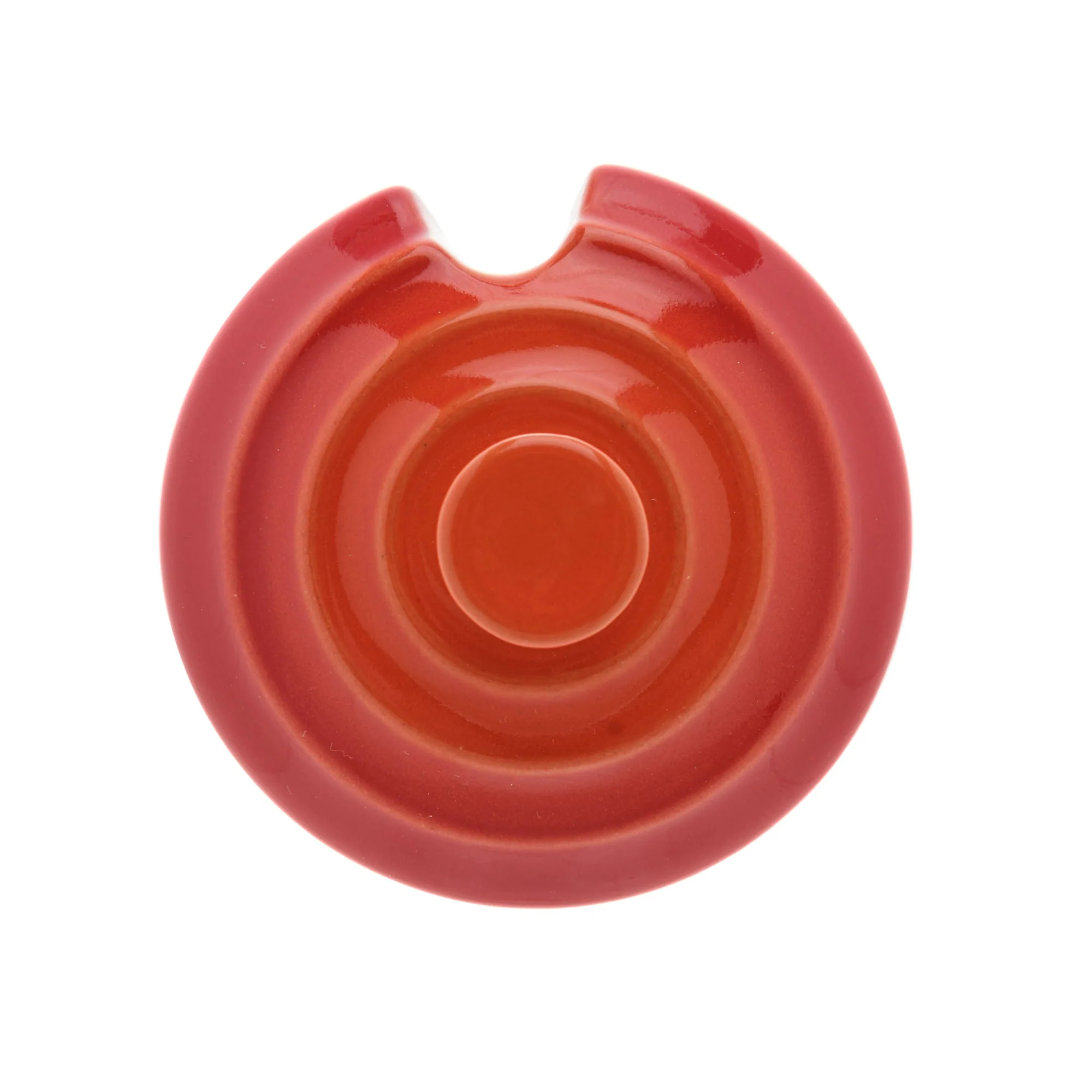 Açucareiro de Cerâmica Retrô Laranja 10cm - Image 4