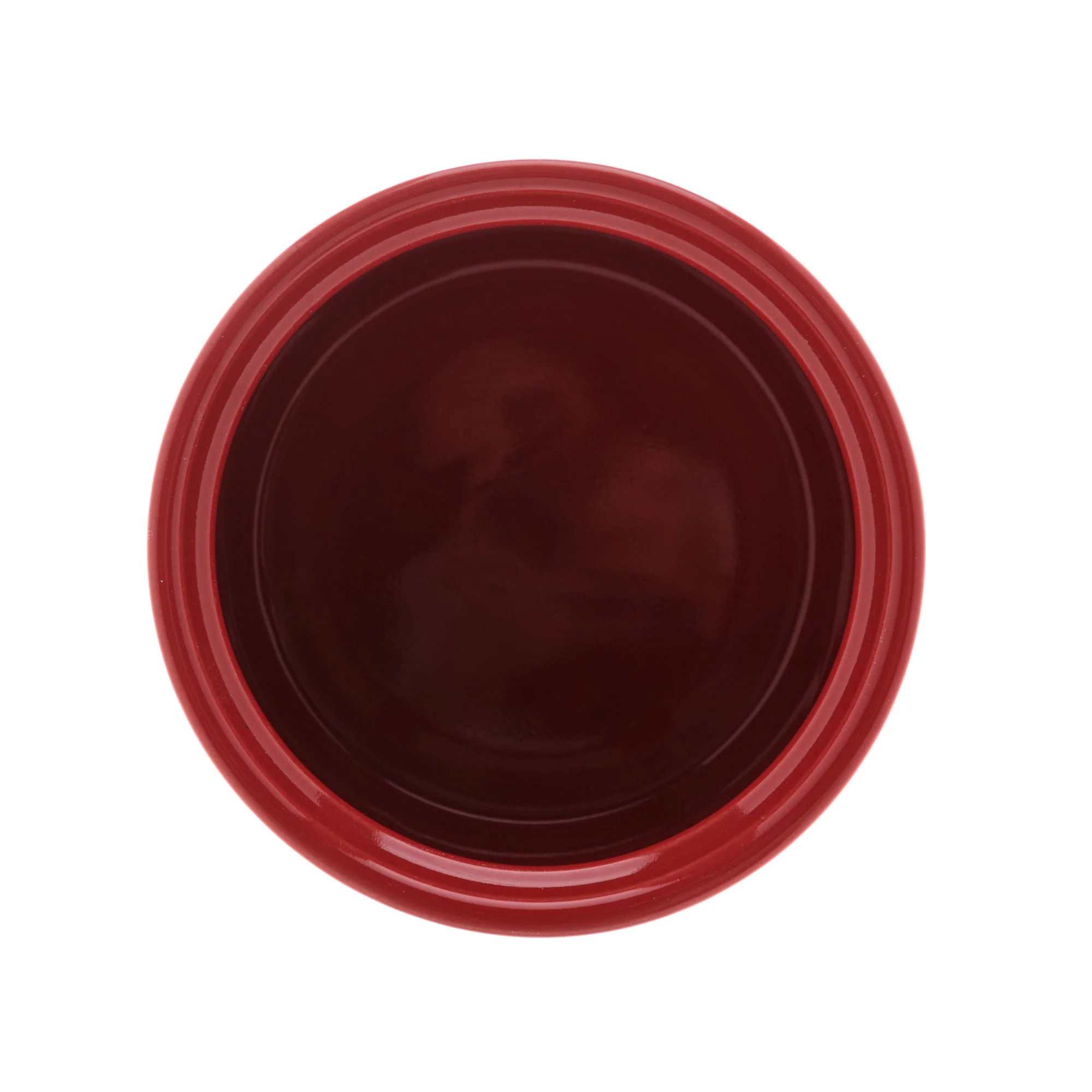 Açucareiro de Cerâmica Retrô Vermelho 10cm - Image 5