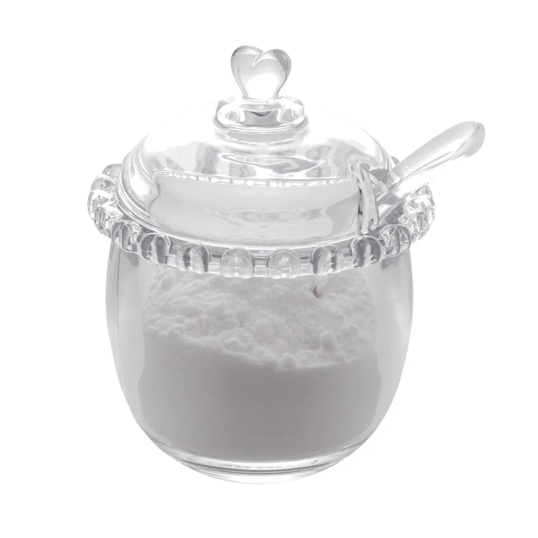 Açucareiro de Cristal Chumbo com Colher e Detalhes em Formato de Coração - Image 13