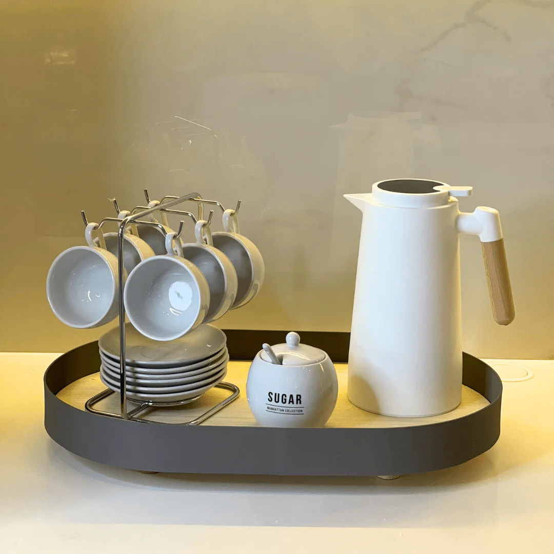 Açucareiro de Porcelana Manhattan Branco 350ml - Image 3
