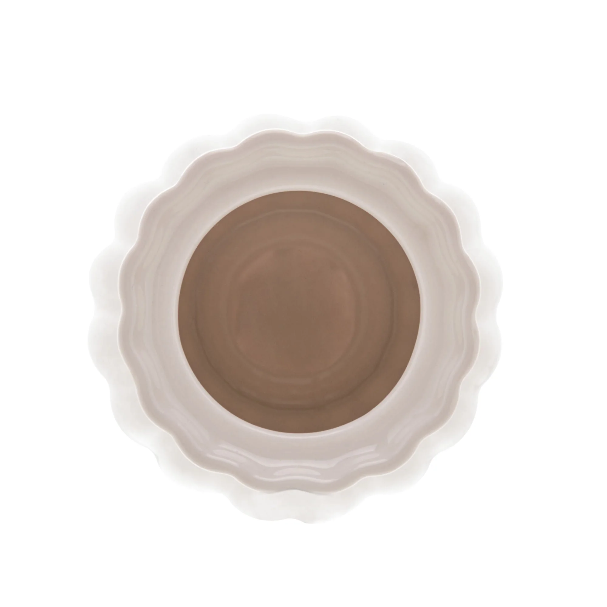 Açucareiro de Porcelana Petala Branco - Image 5