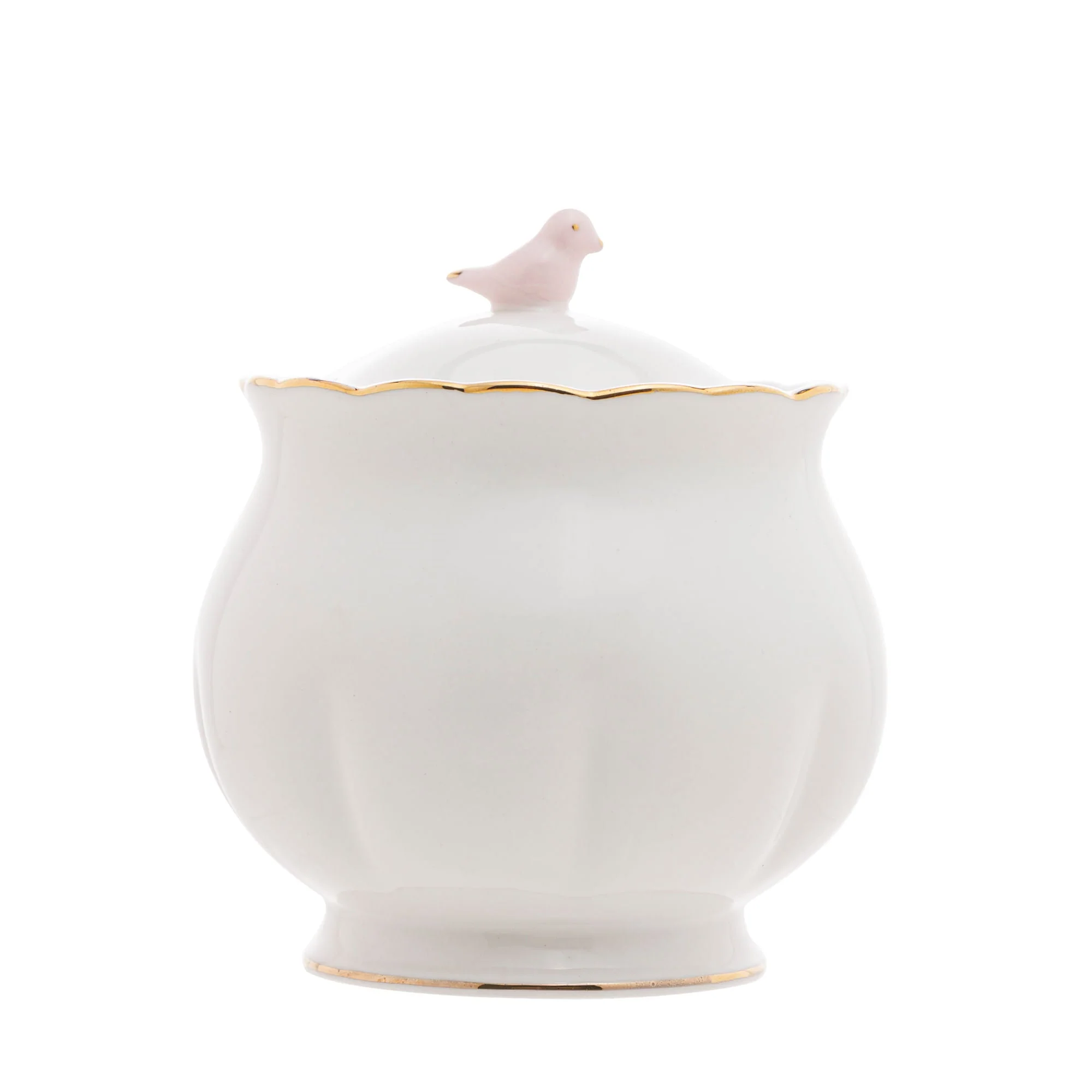 Açucareiro em Porcelana Birds Branco 300ml - Image 12