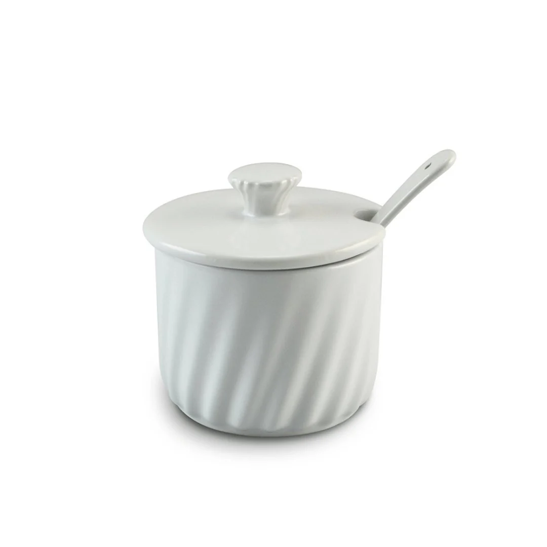 Açucareiro Twist com Colher Branco 250g - Image 3