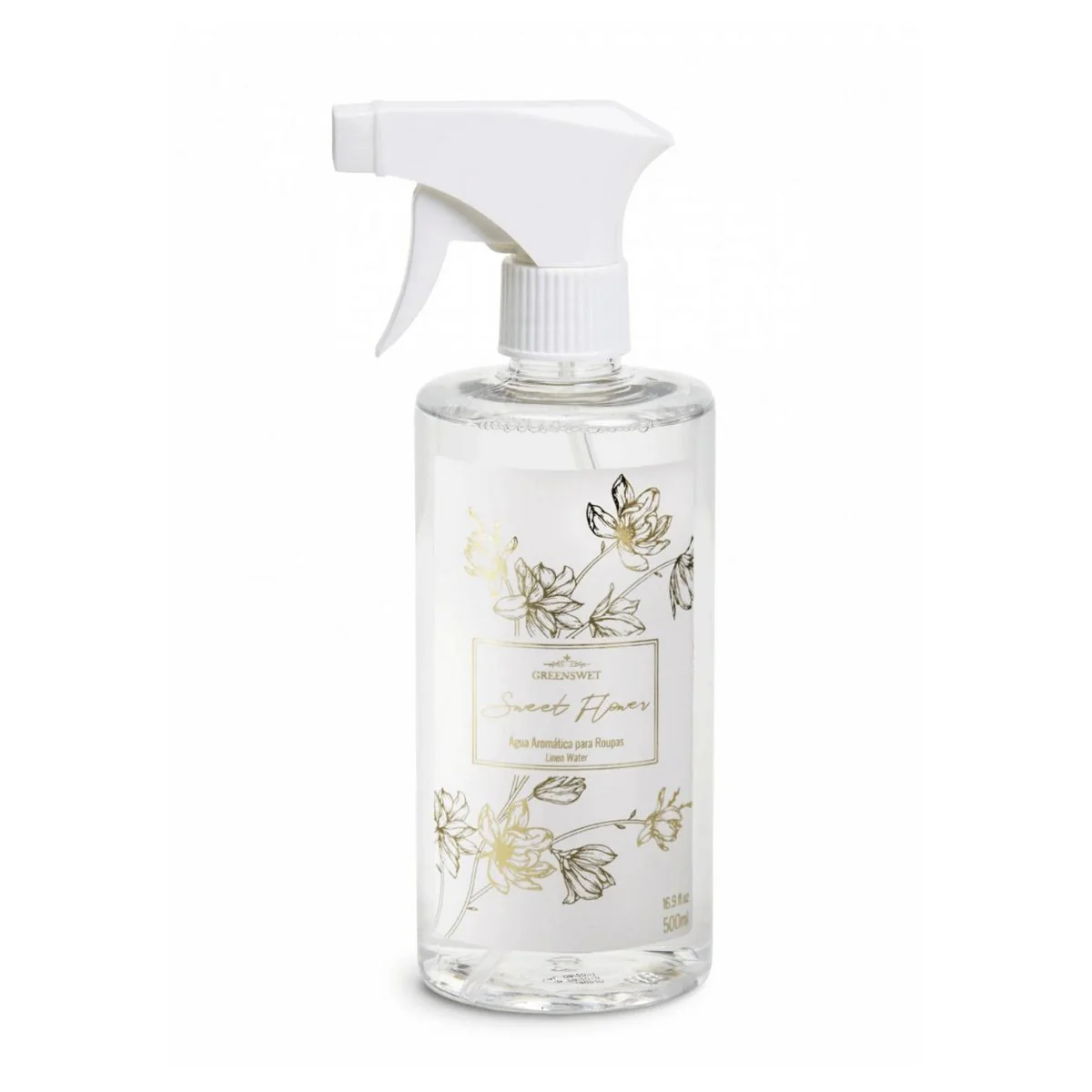 Água Aromática Sweet Flower Greens Wet - 500 Ml