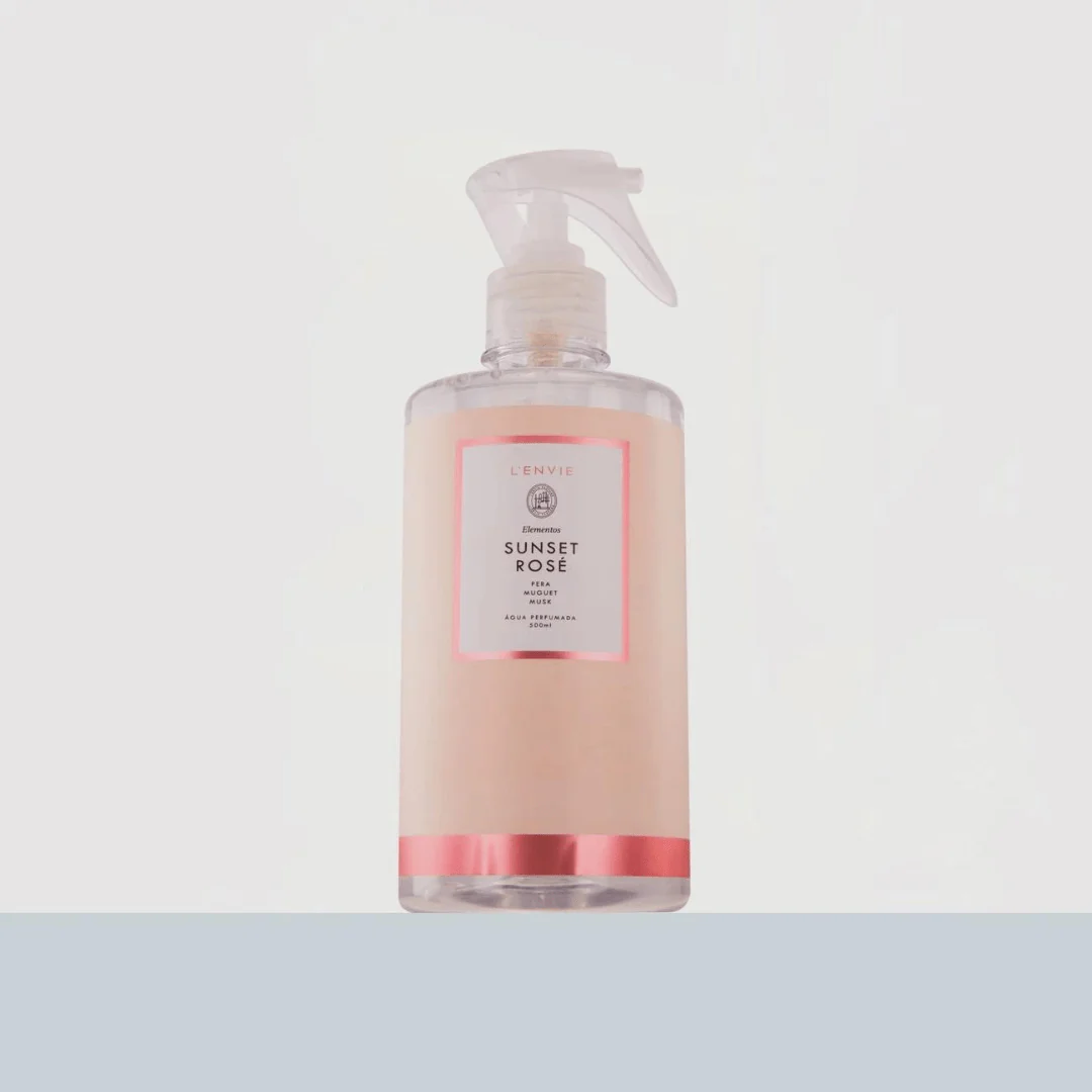 Água Perfumada Sunset Rose Elementos 500ml L'envie - Image 3