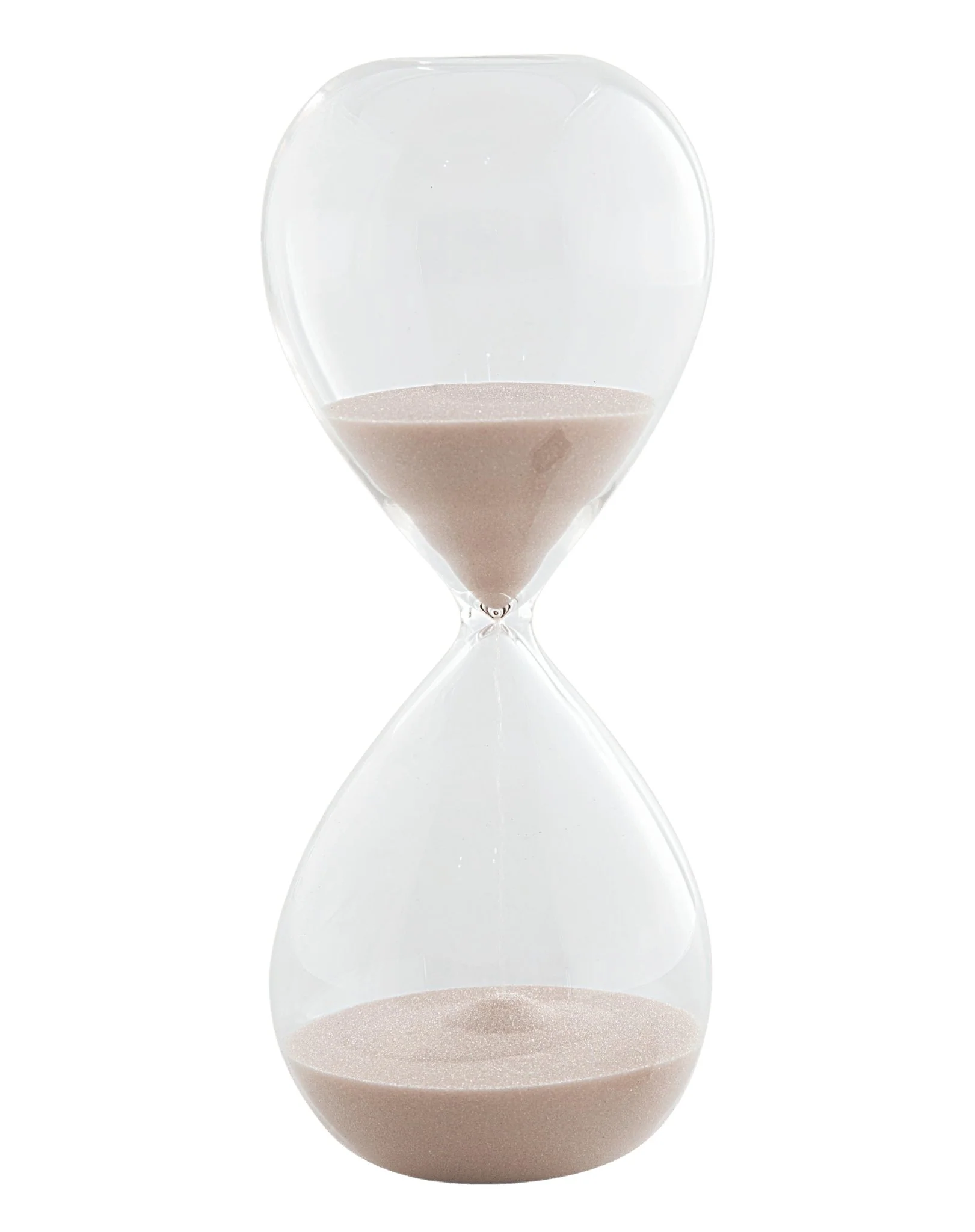 Ampulheta de Vidro Rosa 24,5cm x 9cm - Image 2
