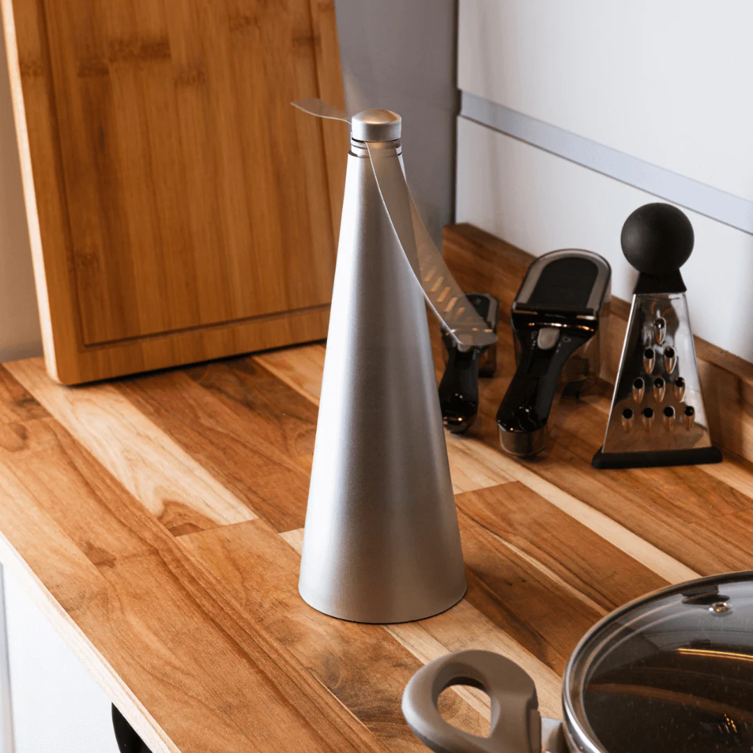 Aparelho para Repelir Insetos Repelente Ventilador de Mesa Prata - Image 3