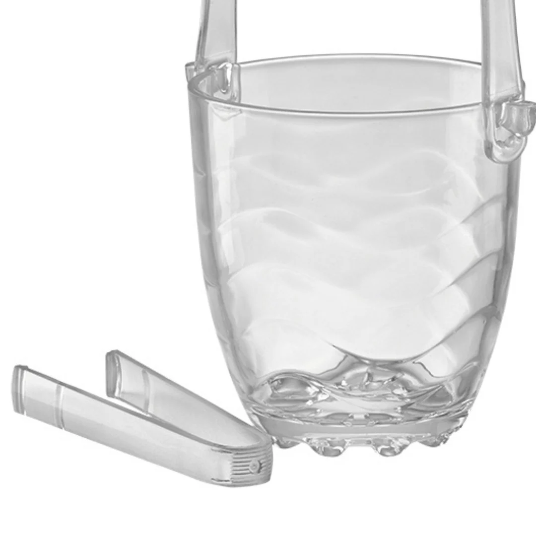 Balde para Gelo Ondular de Vidro com Pegador 840ml - Image 4