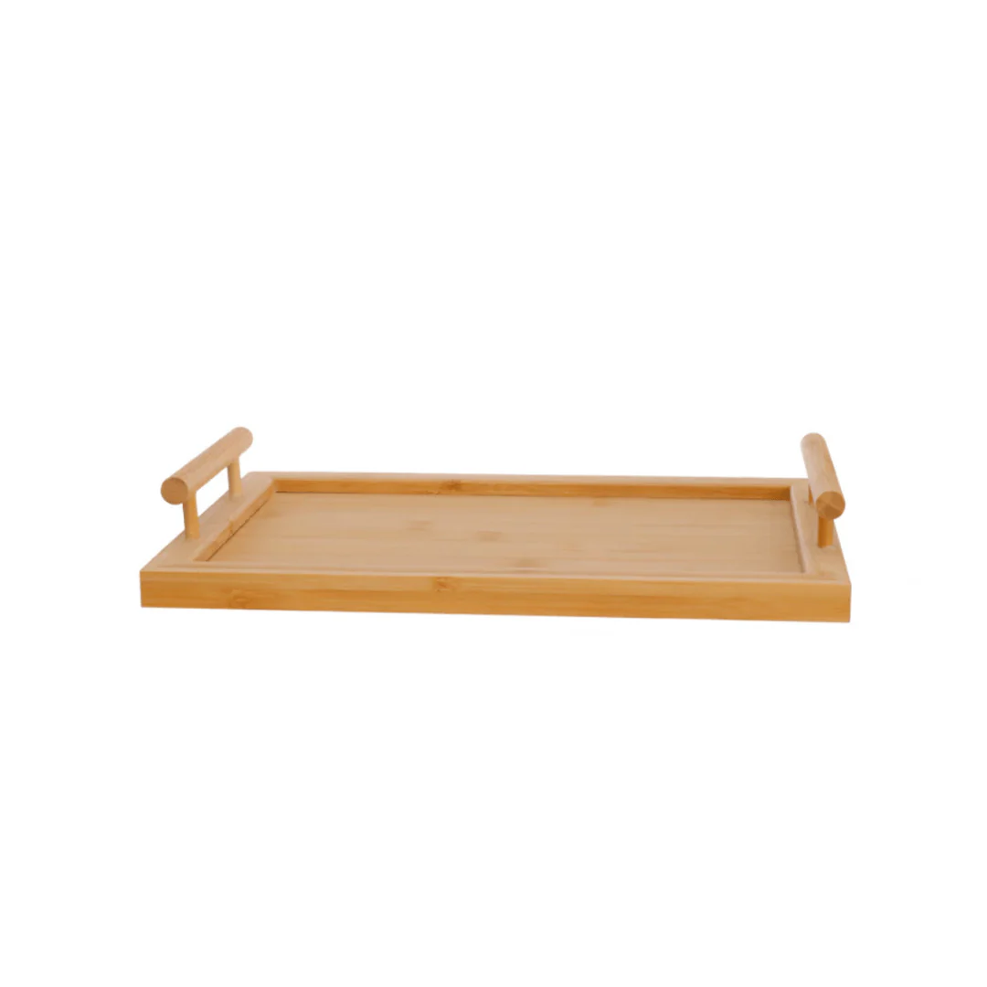 Bandeja de Bambu com Alça 35cm - Image 5
