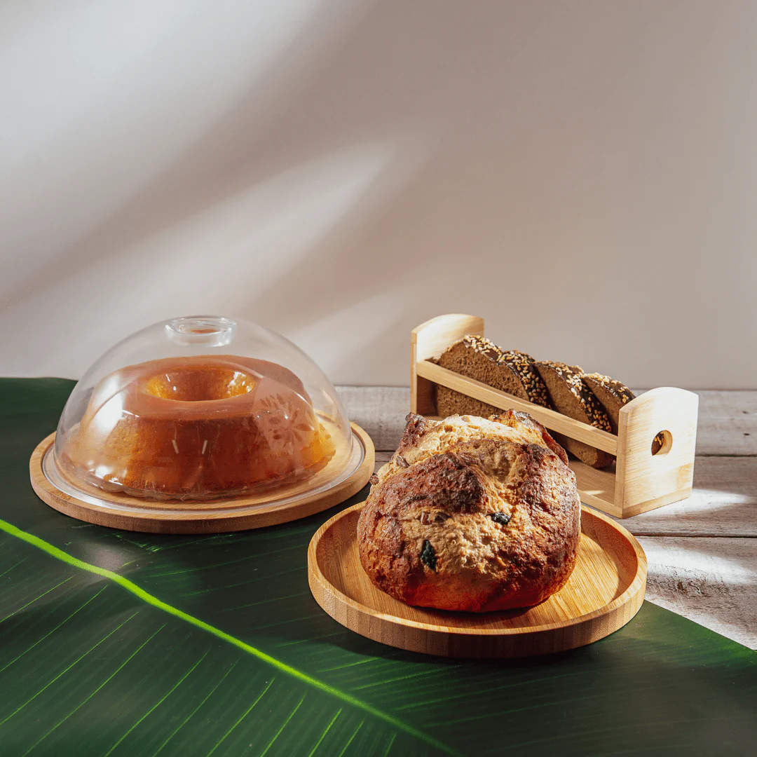 Bandeja de Bambu Round 20 x 20 x 1,5 cm - Image 4