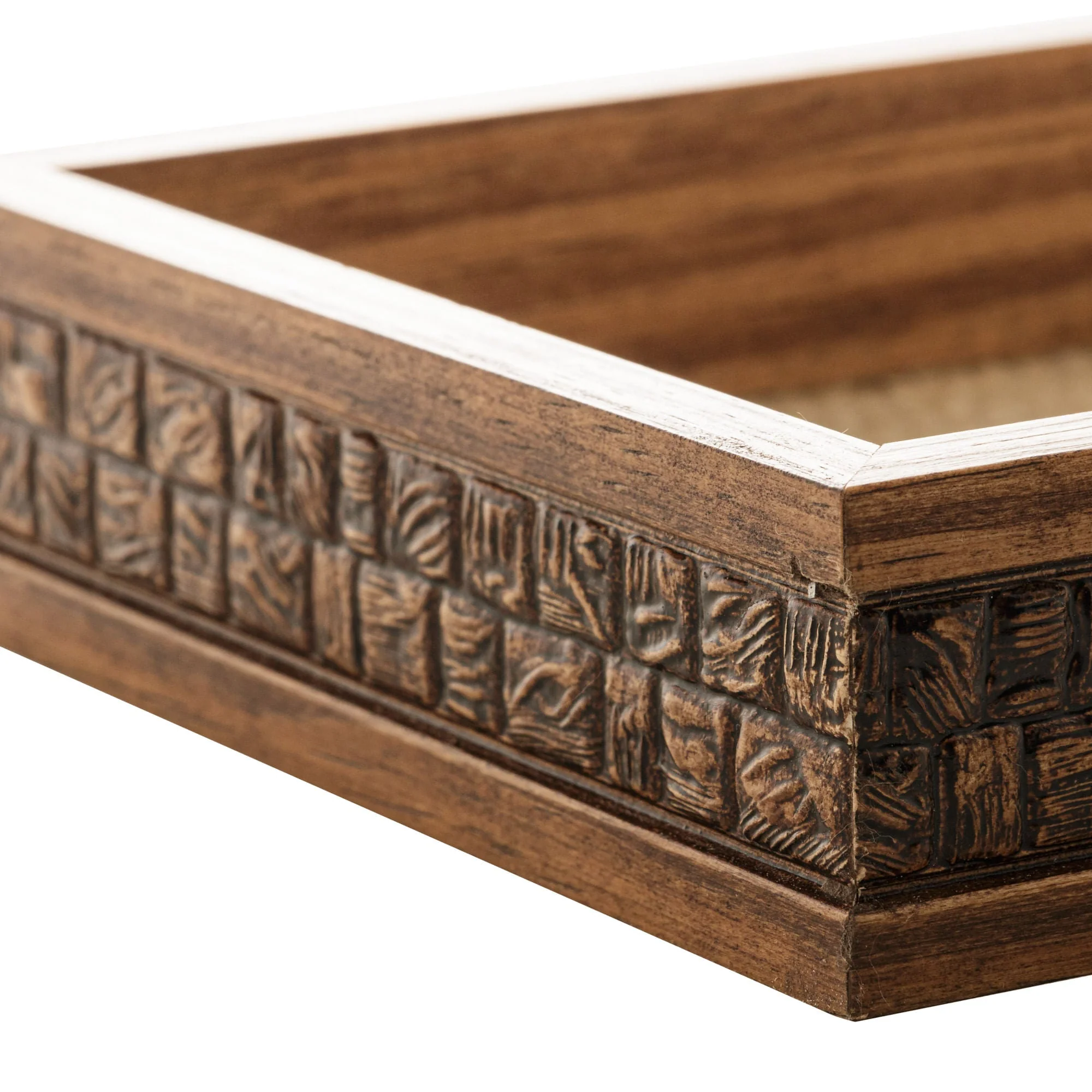 Bandeja de Madeira Coquinho com Sisal 45cm - Image 4