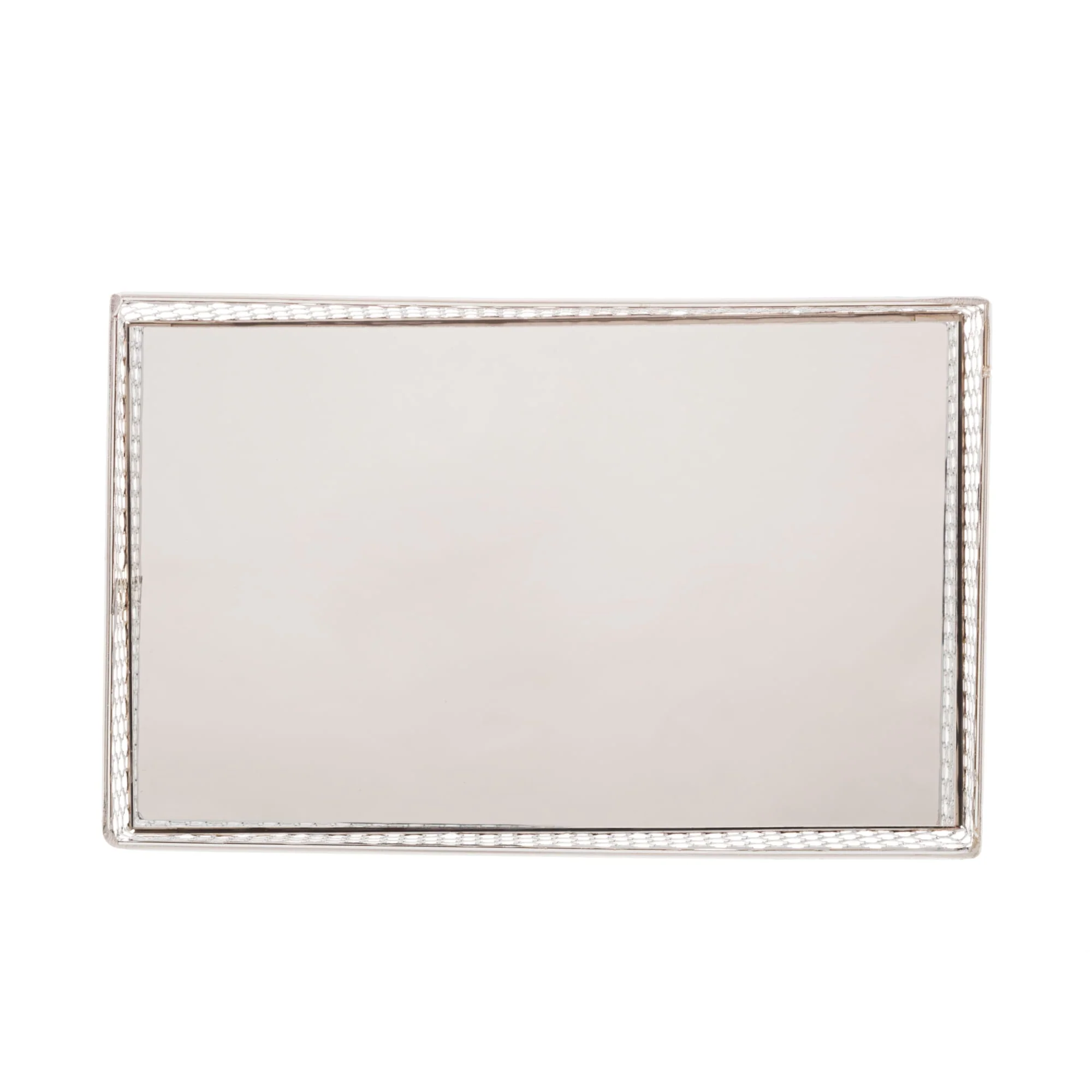 Bandeja de Metal com Espelho Barcelona Cromado 21cm - Image 6