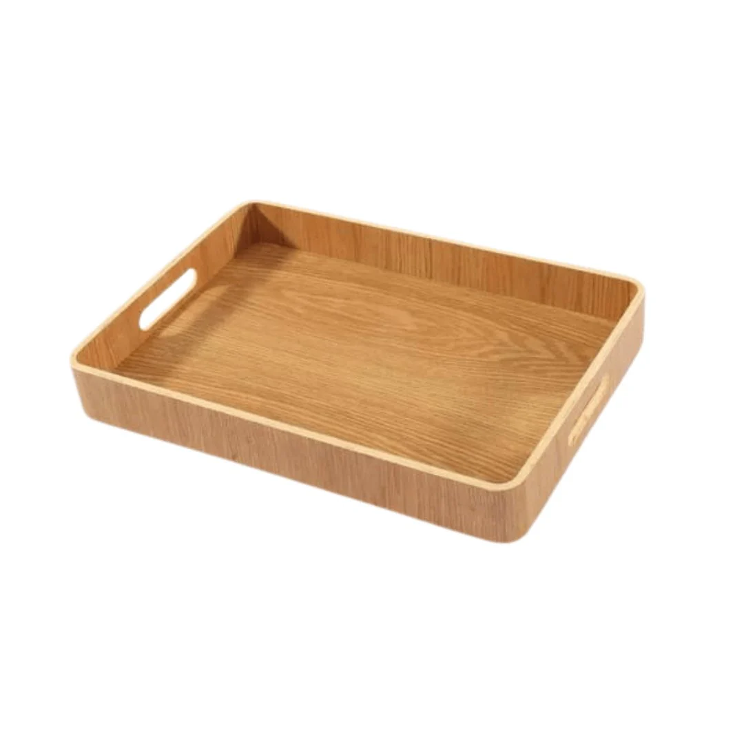 Bandeja Decorativa em Madeira 37cm - Image 4