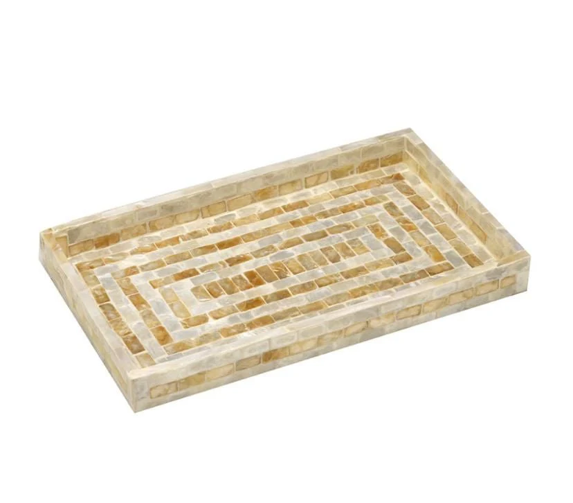 Bandeja Decorativa Madreperola 30cm