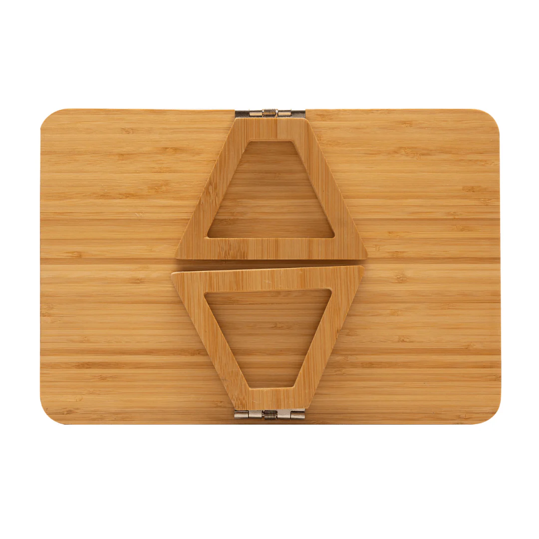 Bandeja Dobrável para Braco de Sofá Bambu 33cm - Image 3