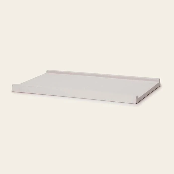 Bandeja em Cimento Branco 26 cm x 15 cm x 2 cm