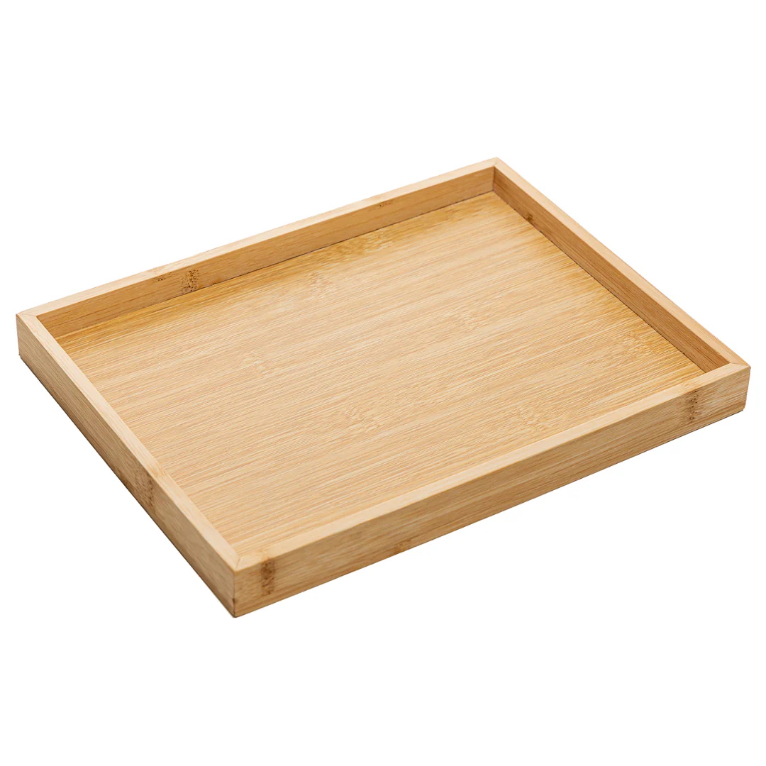 Bandeja Retangular de Bambu Nature 33cm - Image 4