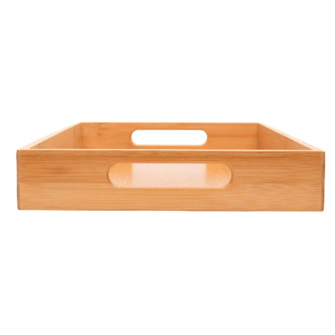 Bandeja Retangular em Bambu 40cm - Image 2