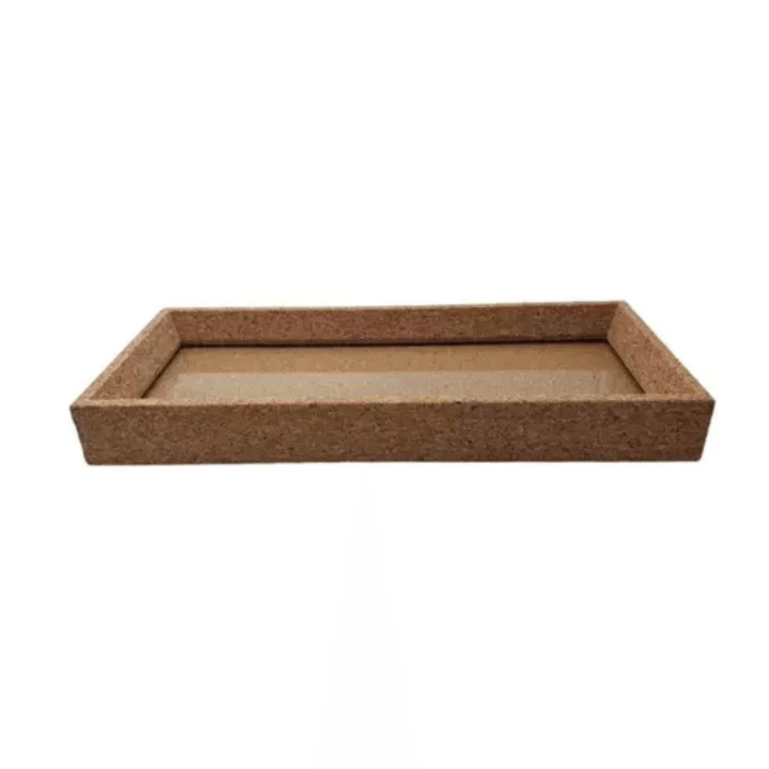 Bandeja Retangular em MDF com Cortiça 28,5cm