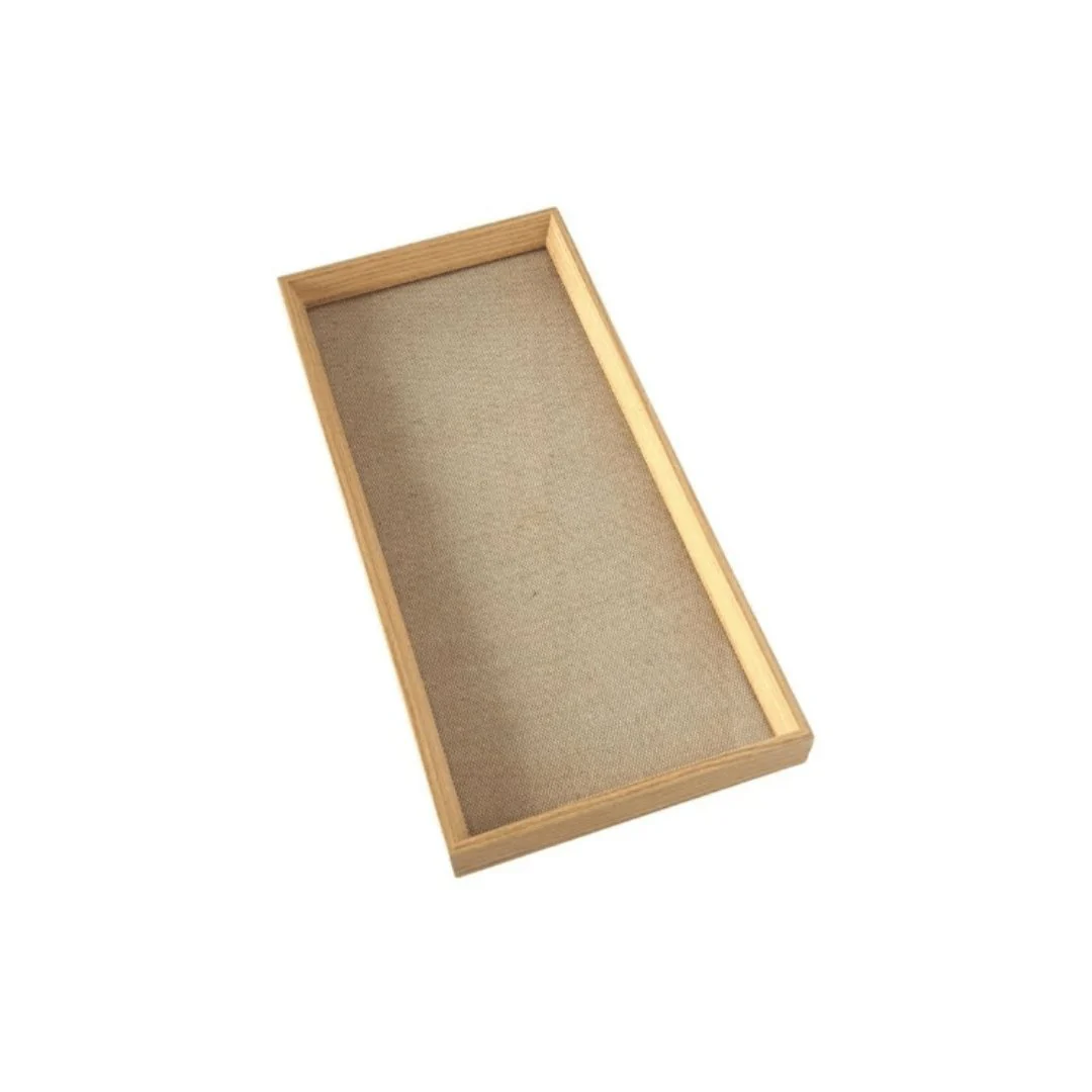 Bandeja Retangular em MDF com Linho 38cm - Image 3
