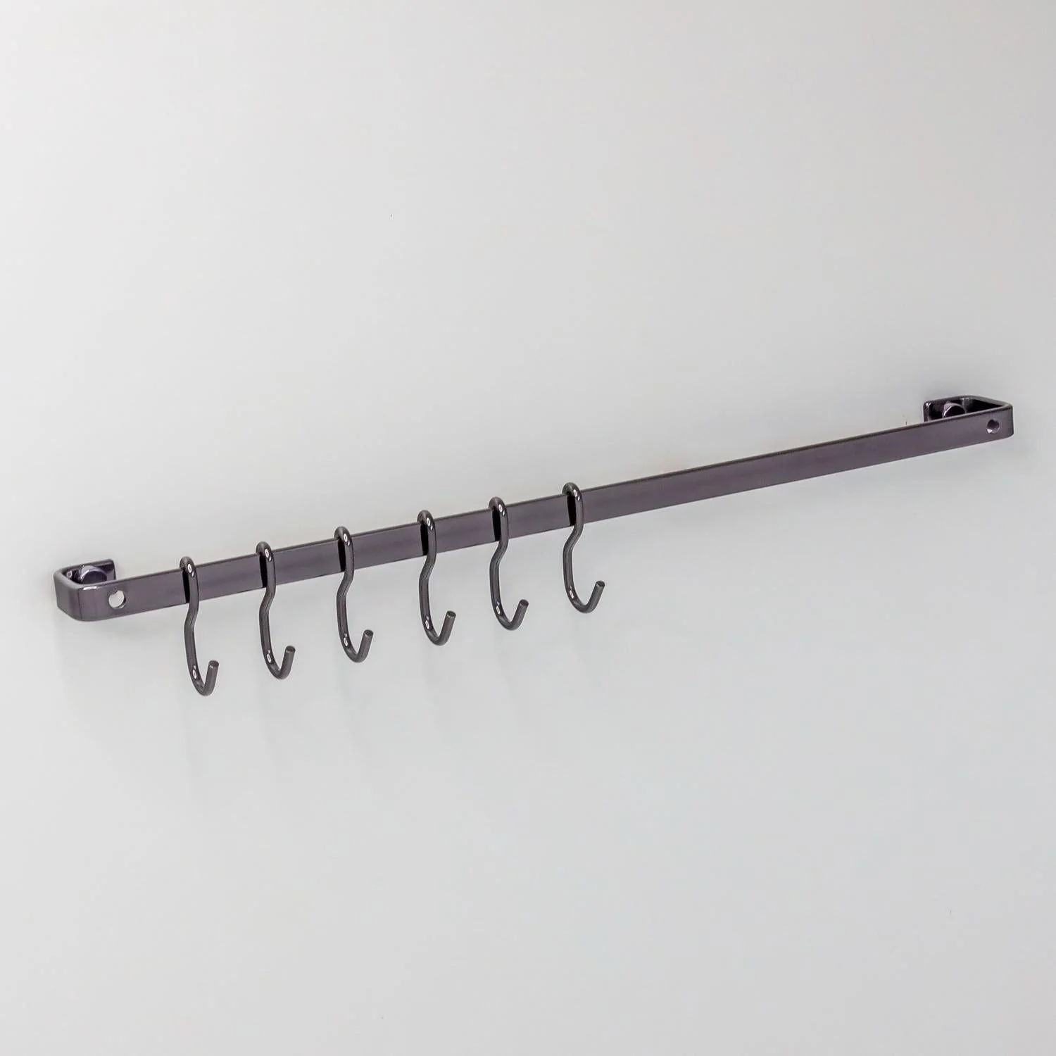 Barra de Piatina 45cm Ônix com 6 Ganchos - Image 2