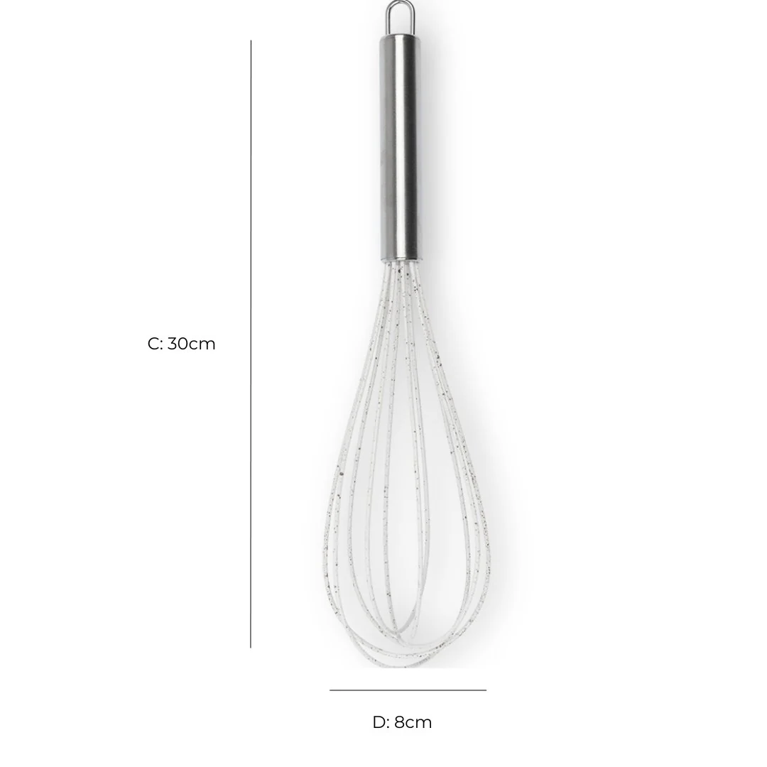 Batedor de Ovo Manual Silicone Vanilla 30cm - Image 5