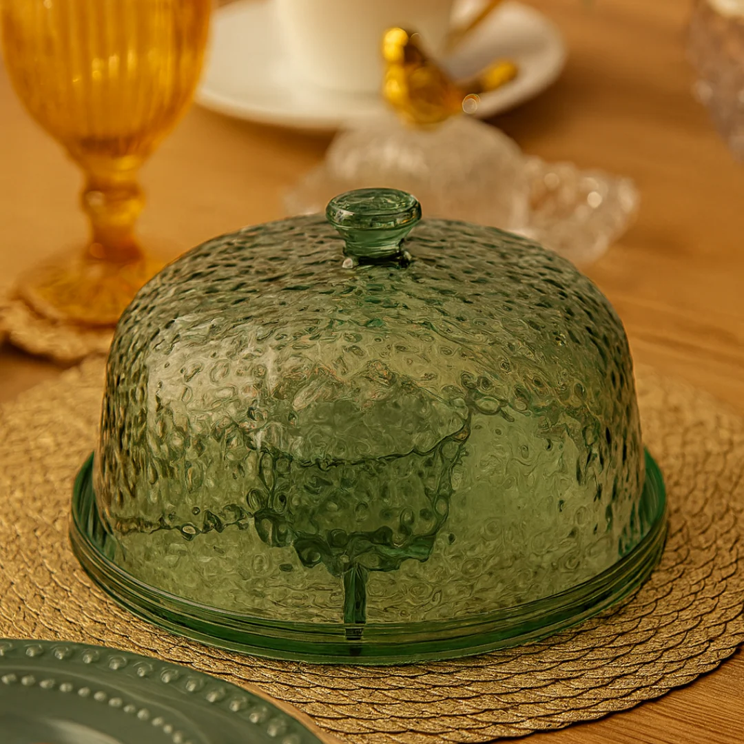 Boleira em Acrílico com Detalhe em Textura Verde - Image 10