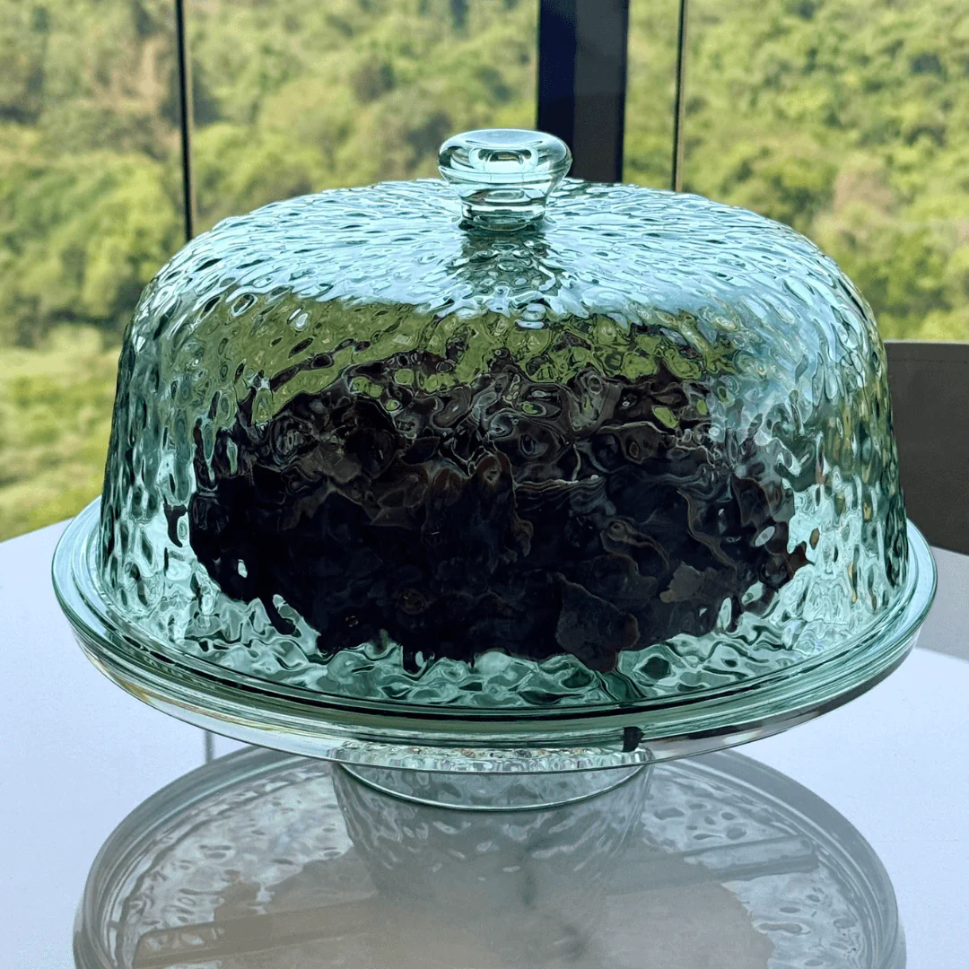 Boleira em Acrílico com Detalhe em Textura Verde - Image 6