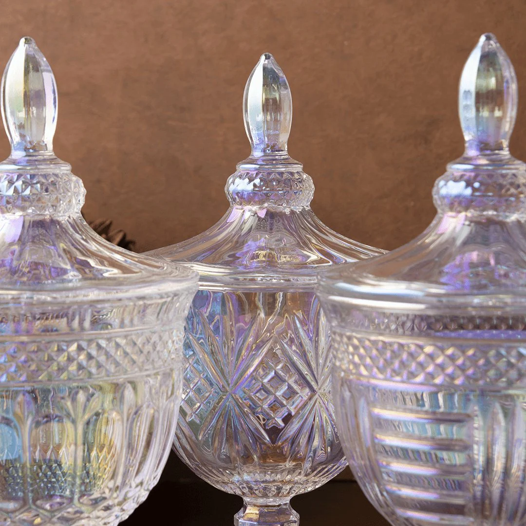 Bomboniere de Cristal De Chumbo Brandon Rainbow 24,5cm - Image 3