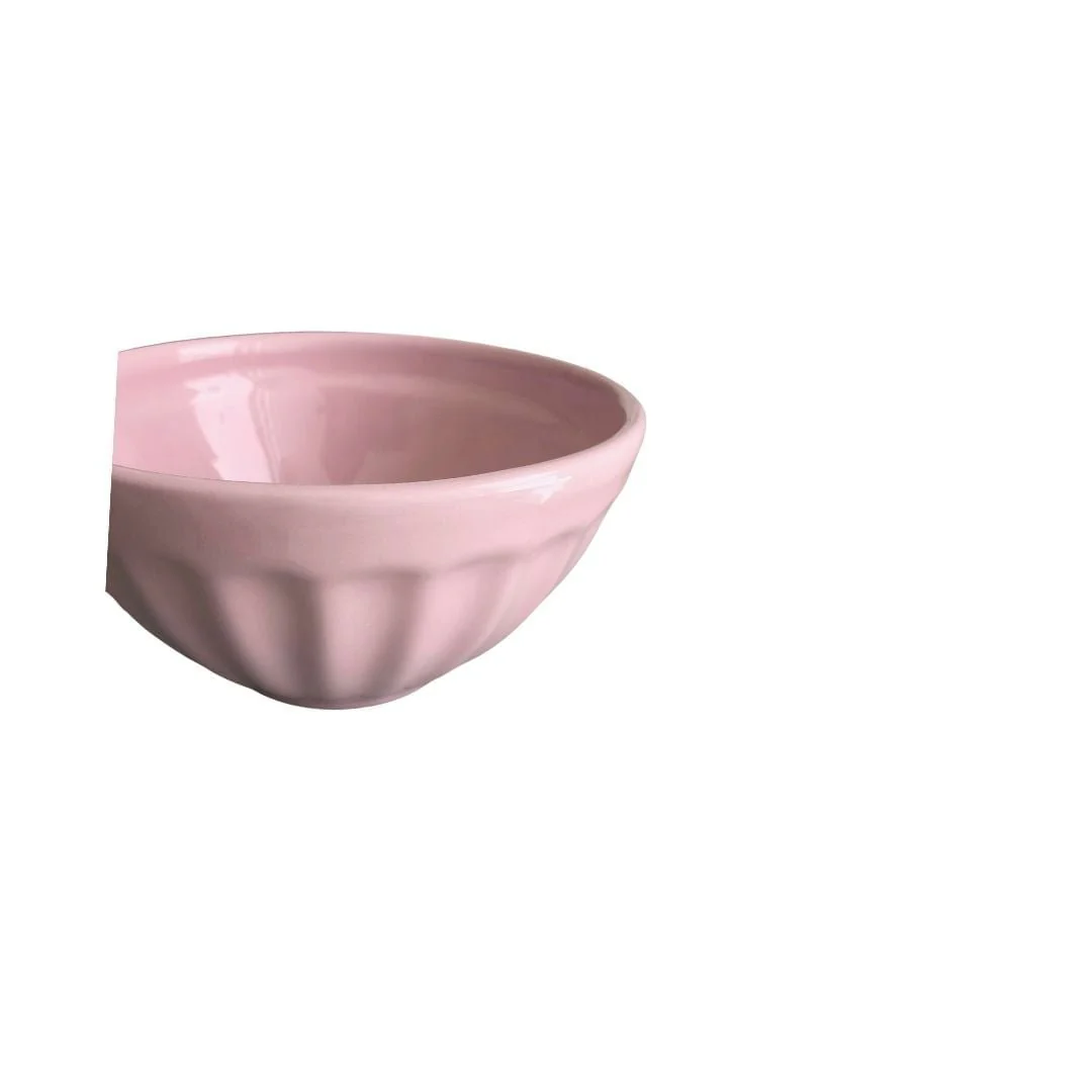 Bowl Cerâmica Esmaltado 830ml 15cm Rosa - Image 3