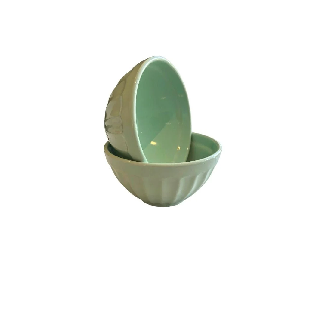 Bowl Cerâmica Esmaltado 830ml 15cm Verde - Image 3