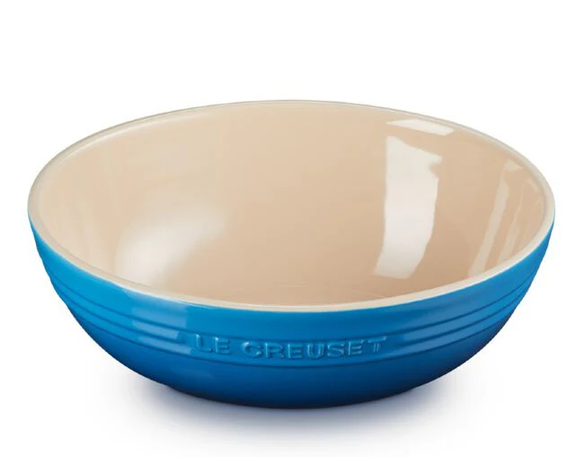 Bowl Cerâmica Oval Azul Marseille 29cm Le Creuset - Image 3