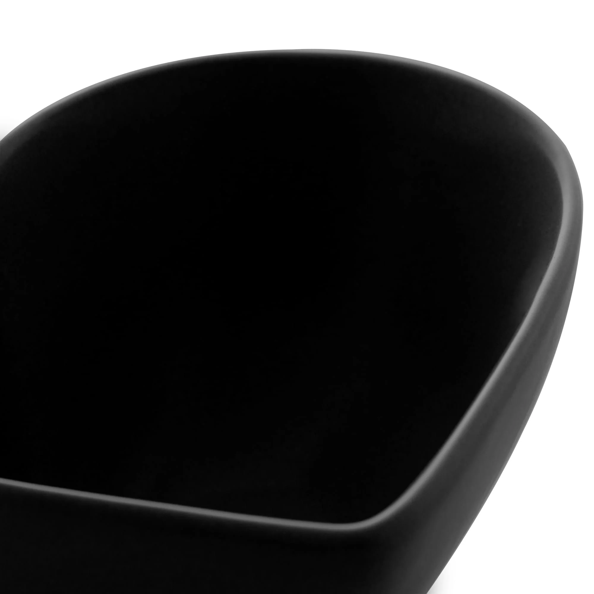 Bowl Coração Decorativo de Cerâmica Heart Preto 21cm - Image 4