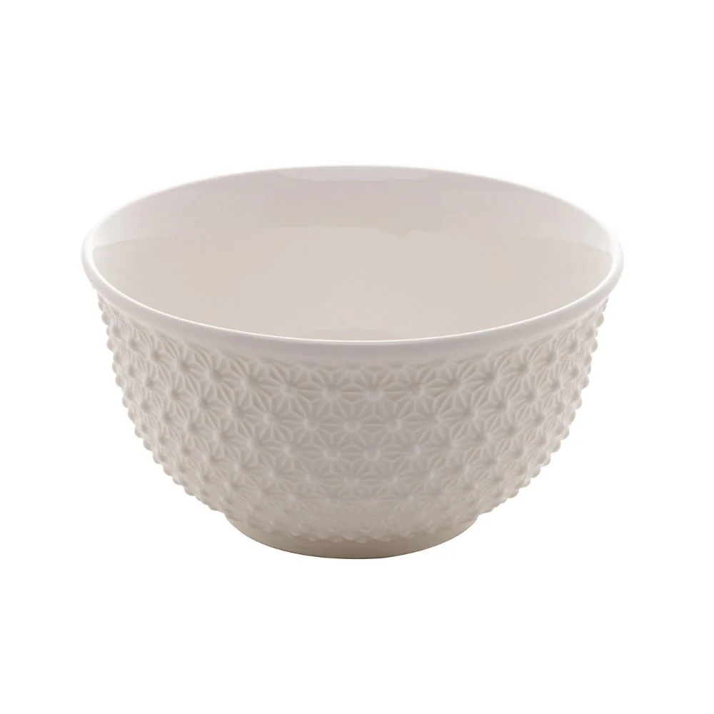 Bowl de Porcelana New Bone Branco - 12,5 x 6,5 cm