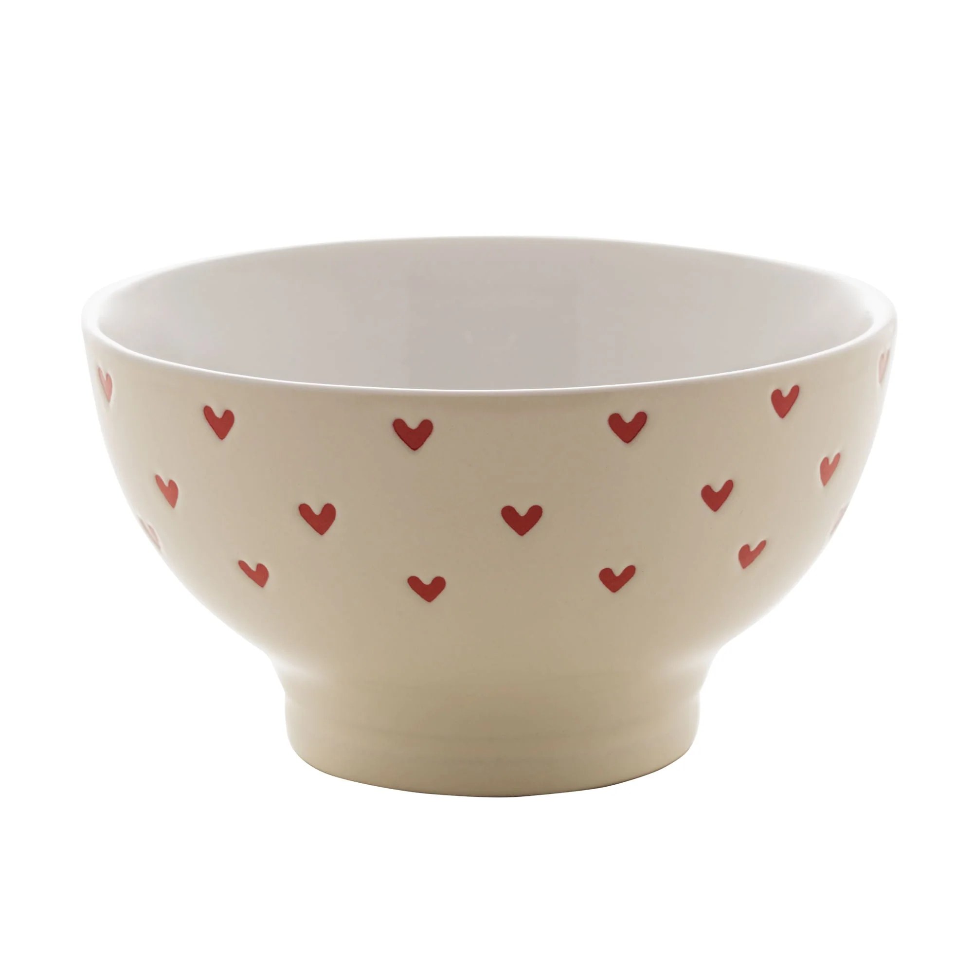 Bowl em Cerâmica Coração Branco 13cm - Image 2