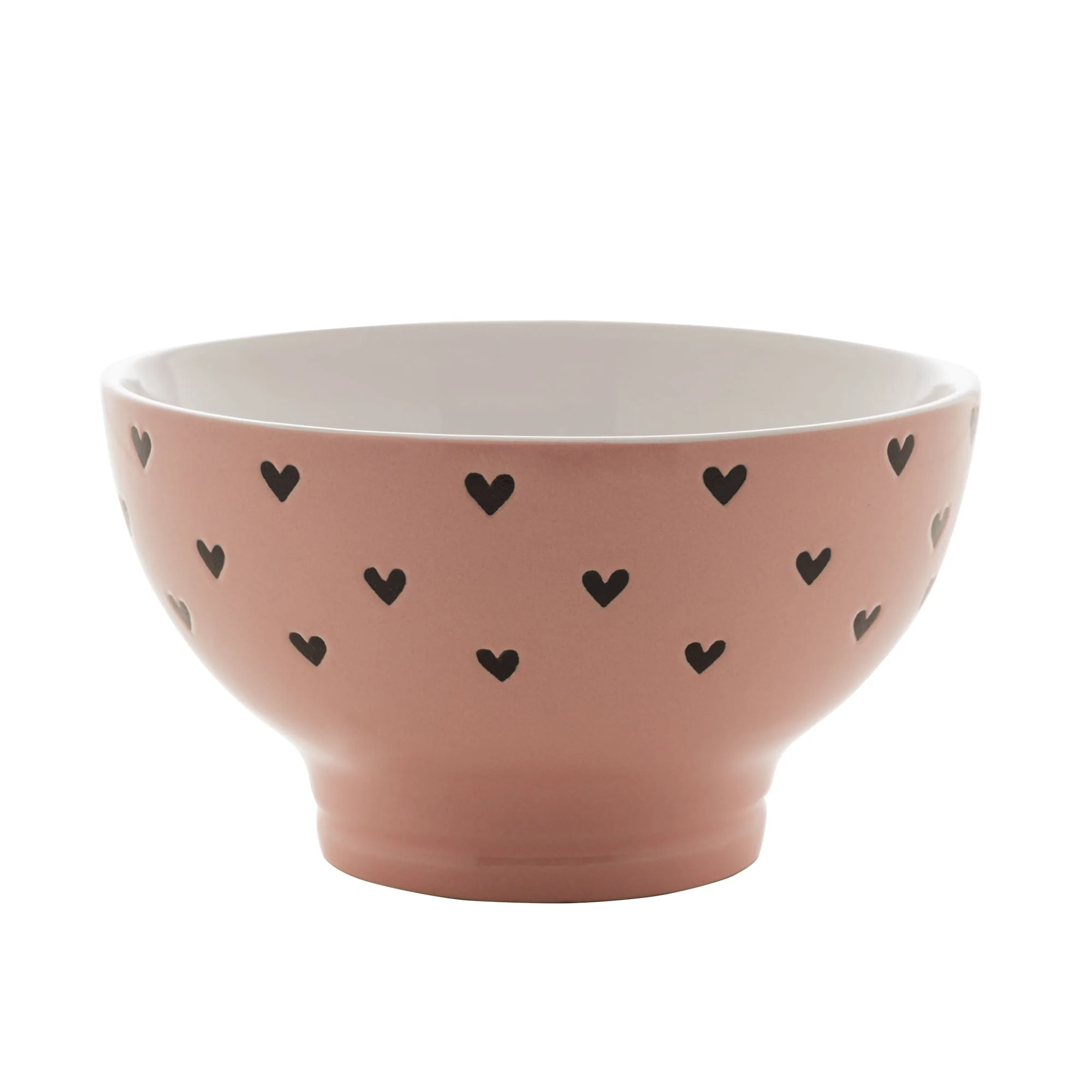 Bowl em Cerâmica Coração Rosa 13cm - Image 2