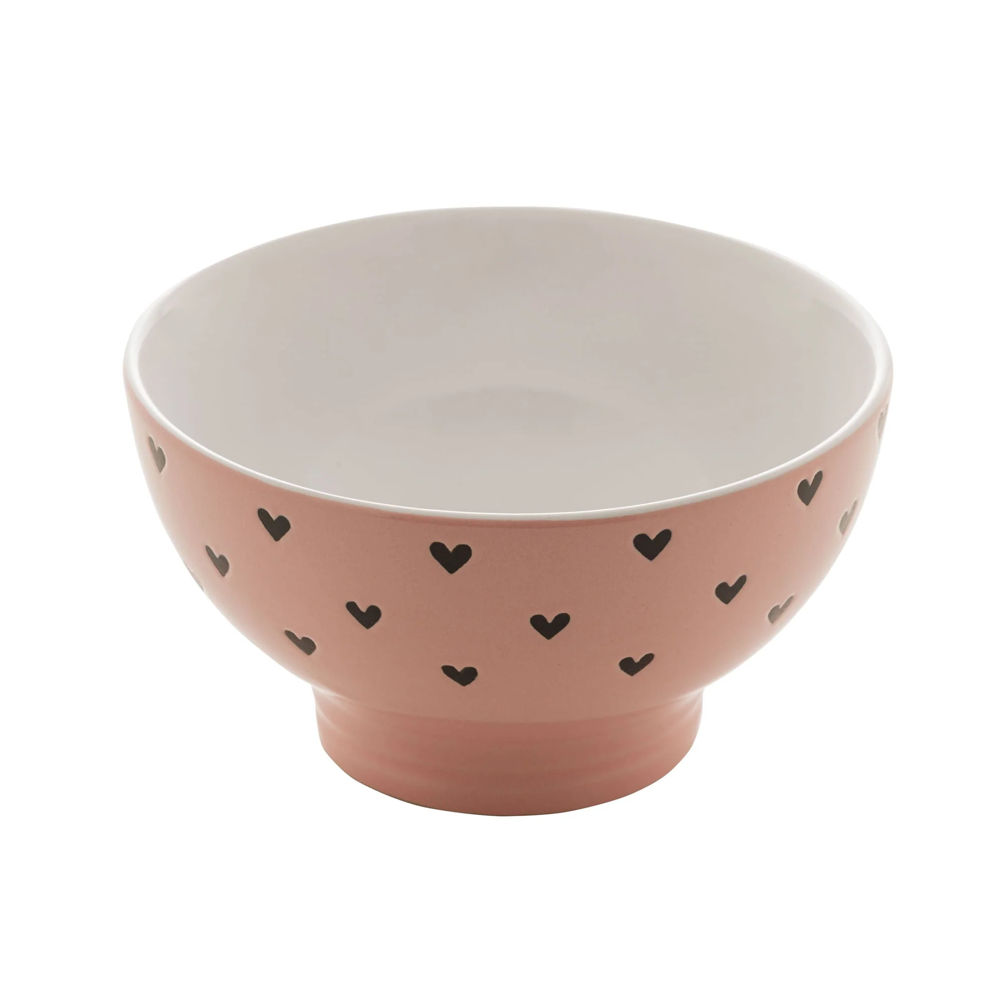 Bowl em Cerâmica Coração Rosa 13cm - Image 3