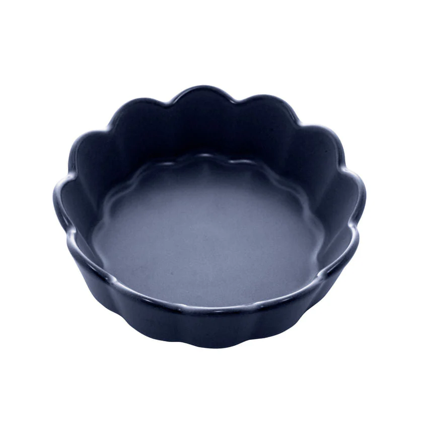 Bowl Flor Porcelana Nordica Azul Marinho Matt - 15 cm - Image 3