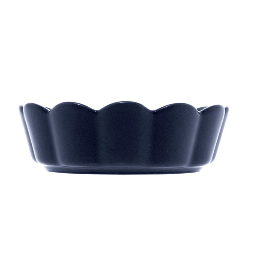 Bowl Flor Porcelana Nordica Azul Marinho Matt - 15 cm - Image 4