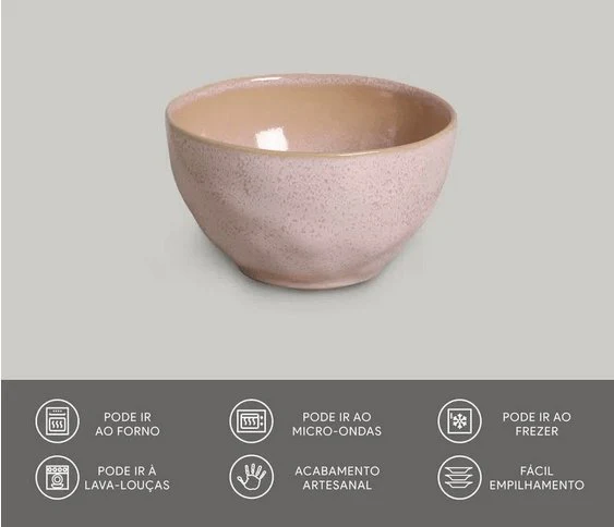 Bowl Orgânico Litch Rosa 558ml - Image 5