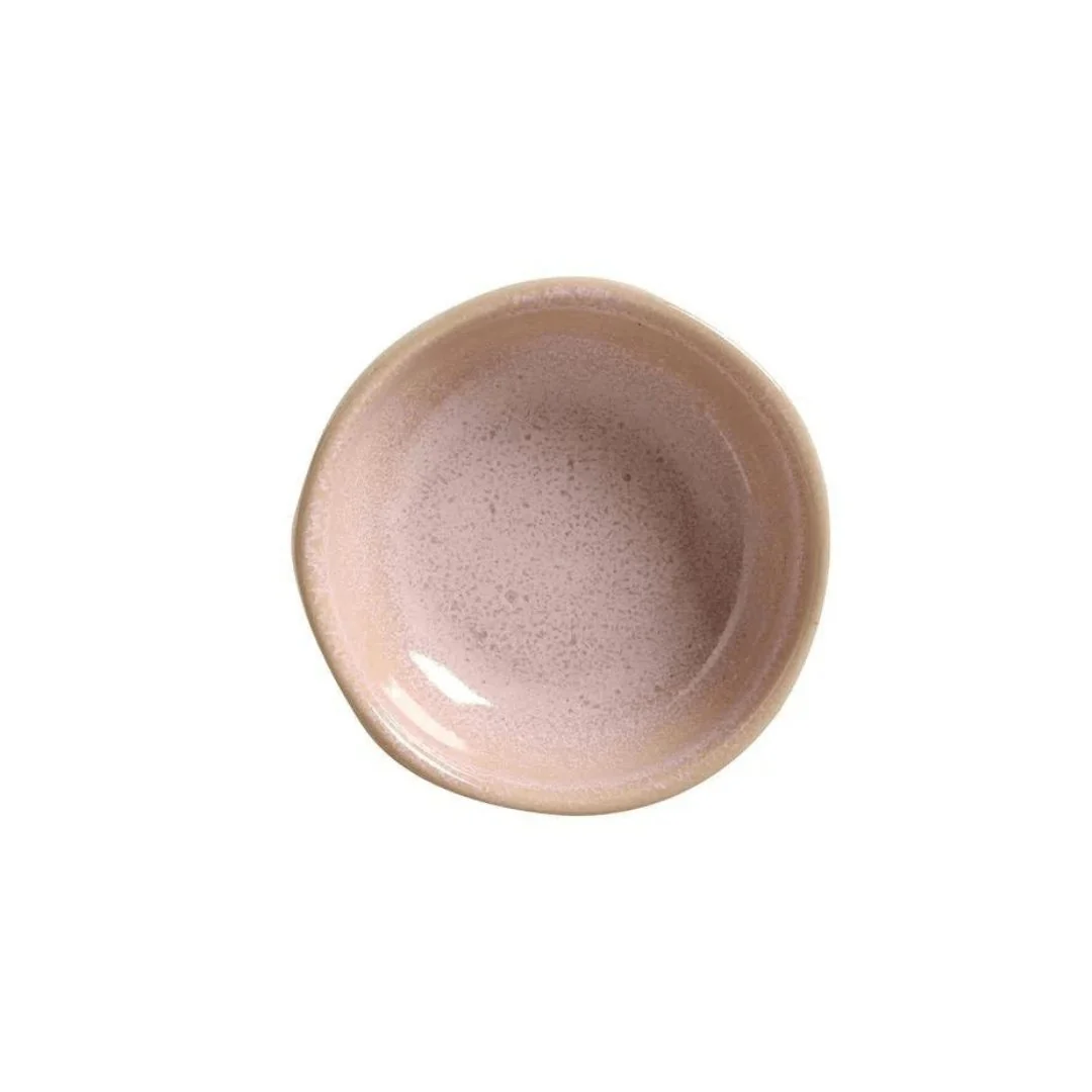 Bowl Ramequim Cerâmica Orgânico Litchi Rosa 9cm - Image 4