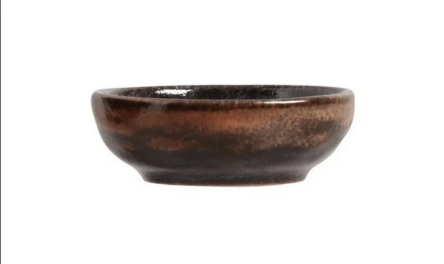 Bowl Ramequim Cerâmica Orgânico Titanium 9cm - Image 3