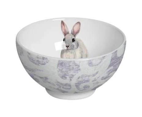 Bowl Sweet Easter Páscoa Coelho Branco e Roxo 430ml