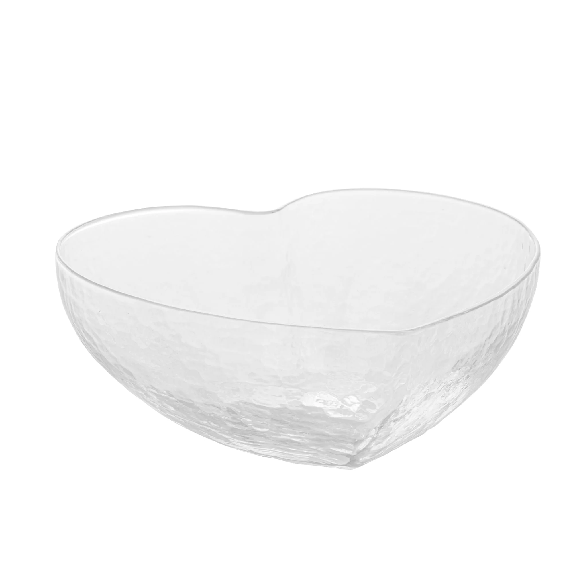 Bowl Vidro Martelado Coração Heart - 15 cm - Image 5