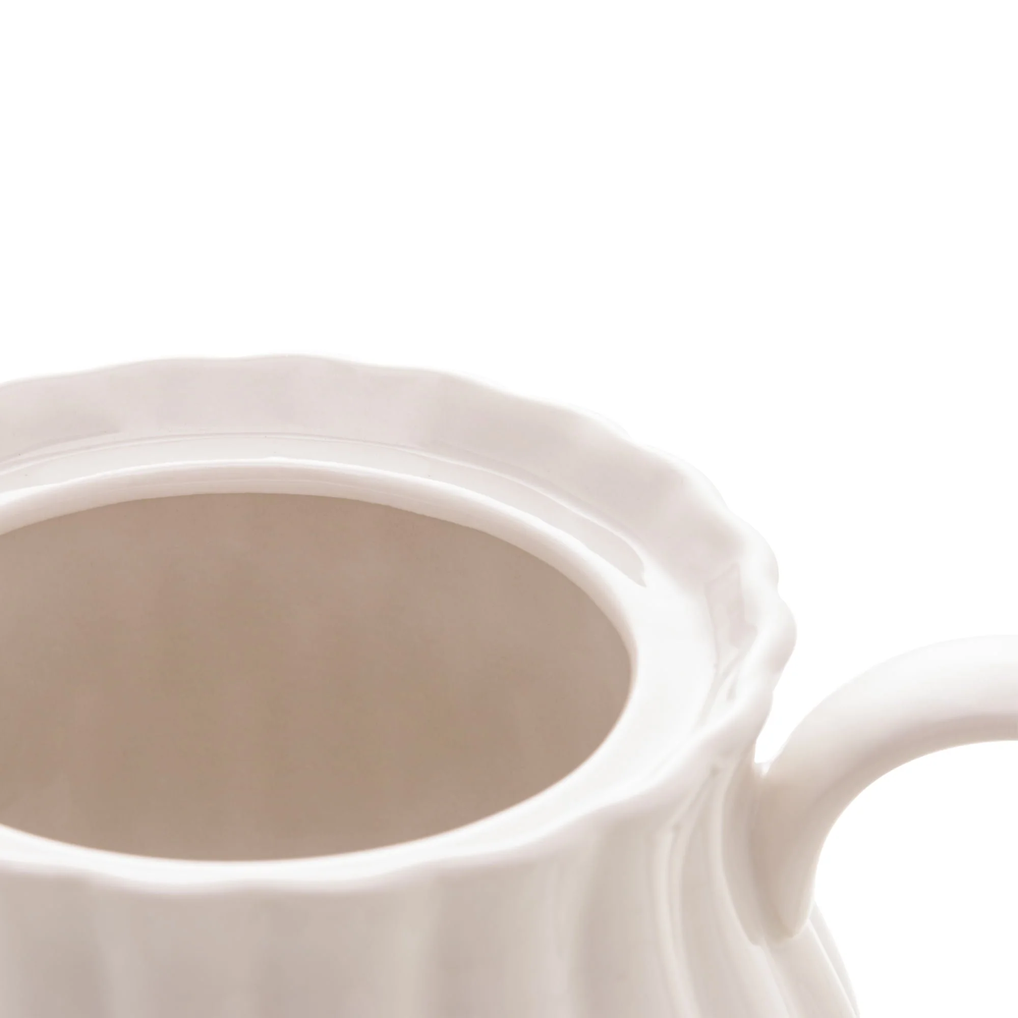 Bule de Porcelana Petala Branco 950ml - Image 7