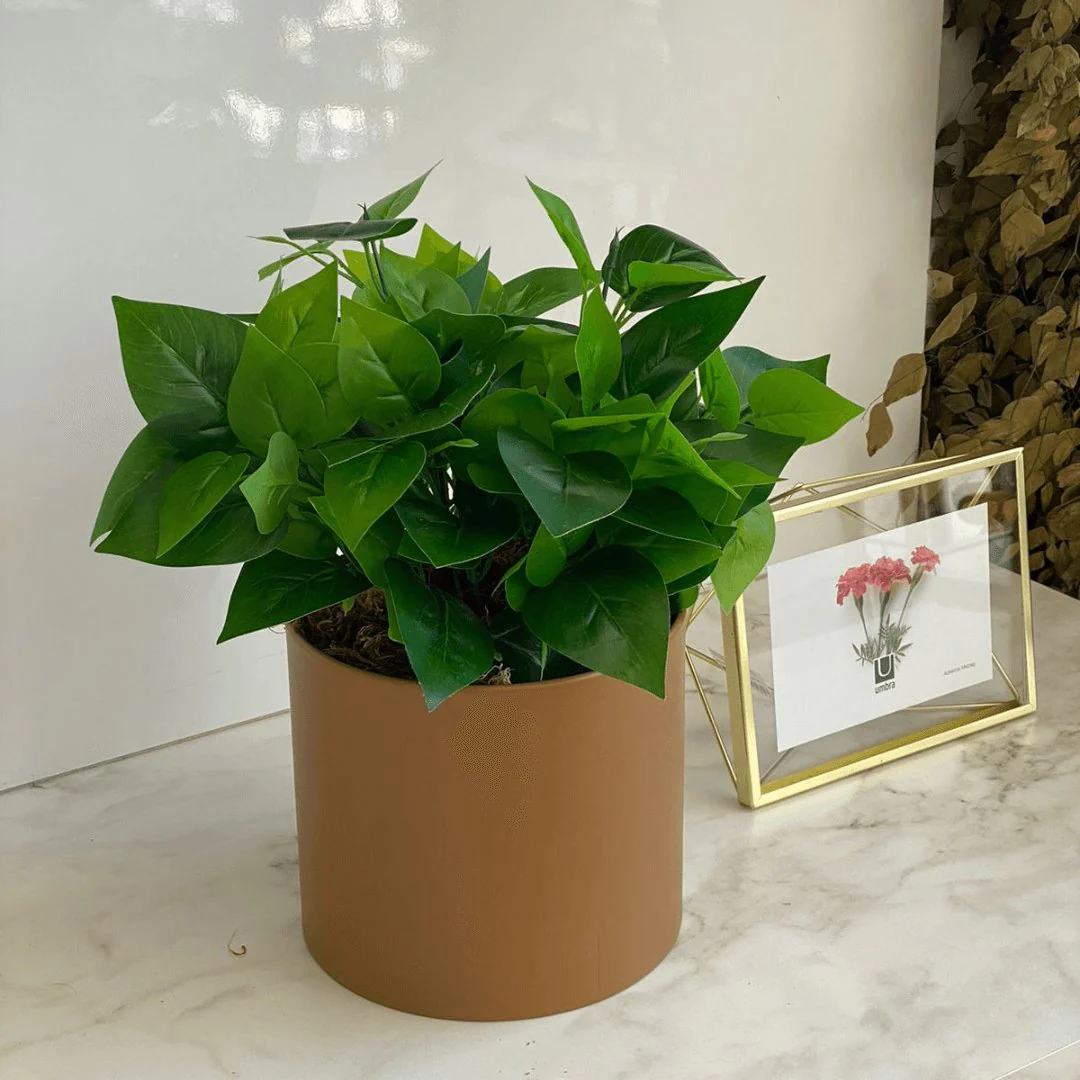 Buquê de Folhas Verde 38cm - Image 2