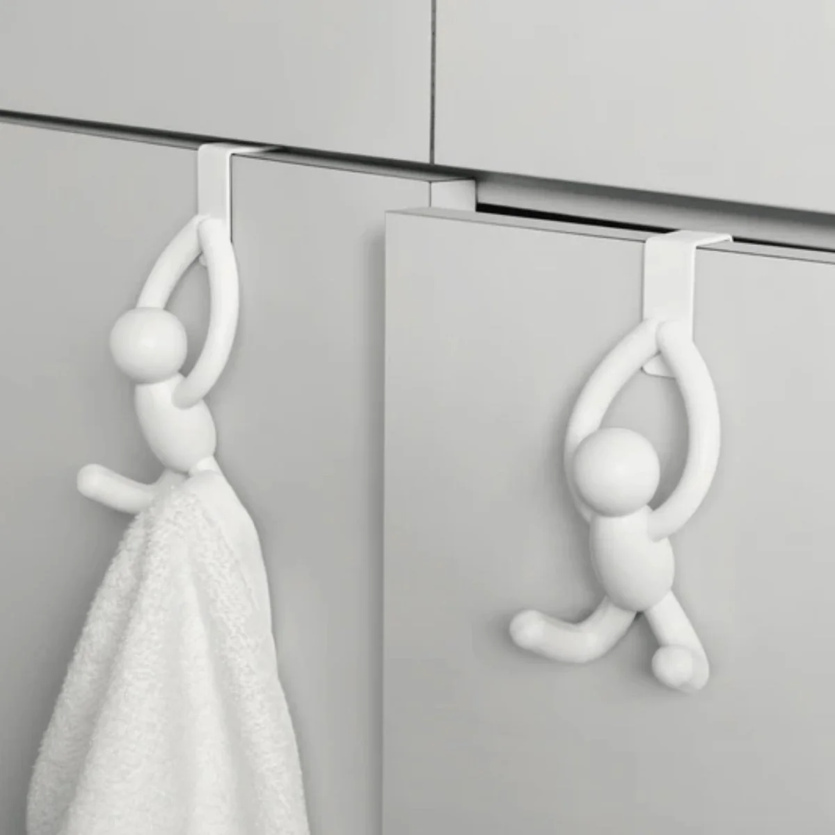 Cabide Gancho de Porta para Encaixar Buddy Branco Umbra - 13 cm - Image 3