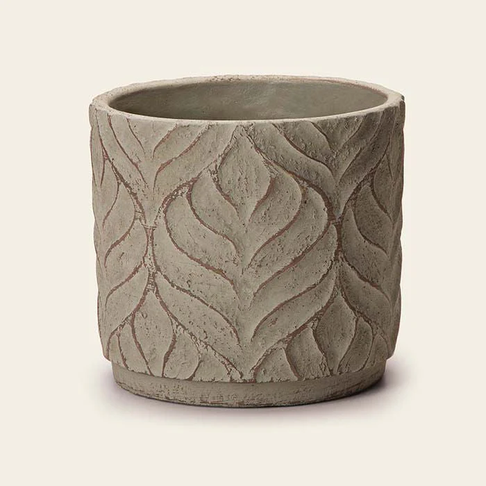 Cachepot em Cimento Cinza 14cm x 13cm